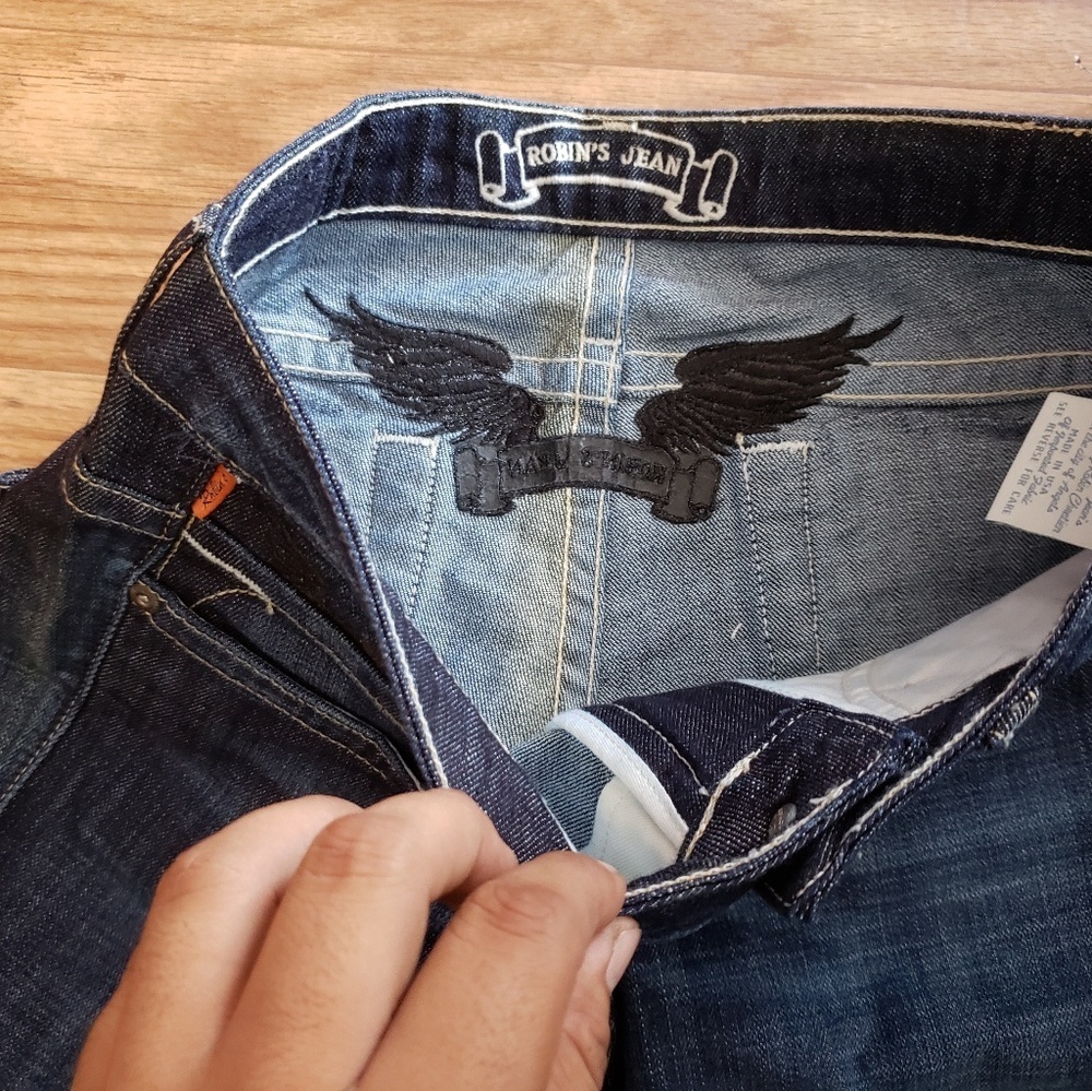 ROBINS JEANS WOMENS BENSON SKINNY #SPAC8891 SZ 26 - Picture 5 of 6